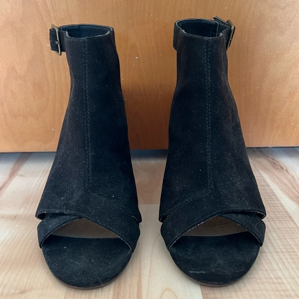 Open Toe Booties - Picture 2 of 6